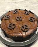 Salted caramel torte