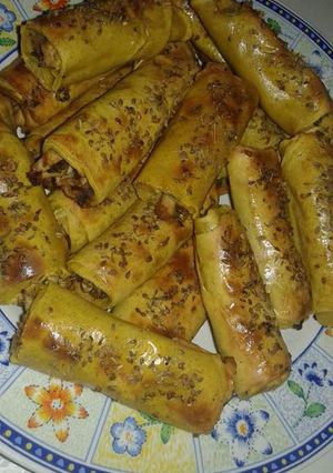 صورة لوصفة كانيلوني بحشو شاورما الدجاج