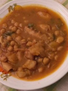 Una foto de Garbanzos con rejos