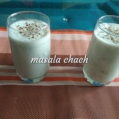 Masala chaas A picture of Masala chaas.