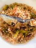 Dried Salted Herring with Bitter Gourd Fried Rice / Tuyo and Ampalaya Fried Rice