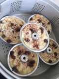 Puding roti kukus