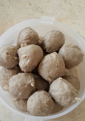 Foto resep Bakso Sapi asli kenyal