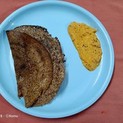 A picture of Ragi Dosa.