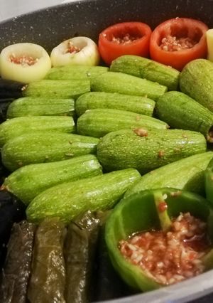 صورة لوصفة محاشي مشكلة