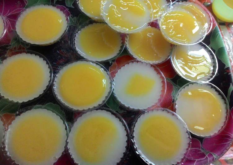 Resep Jelly telur mata sapi | Cara Membuat Jelly telur mata sapi Yang Enak Dan Lezat