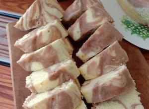 Foto resep Bolu Marmer Ekonomis Kental Manis Indomilk