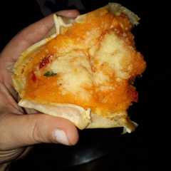 Una foto de "Casitas" de calabaza y queso
