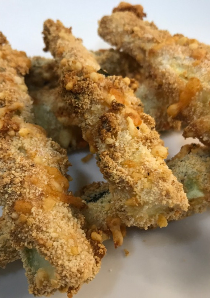 Una foto de Calabacín crujiente en Airfryer Cosori