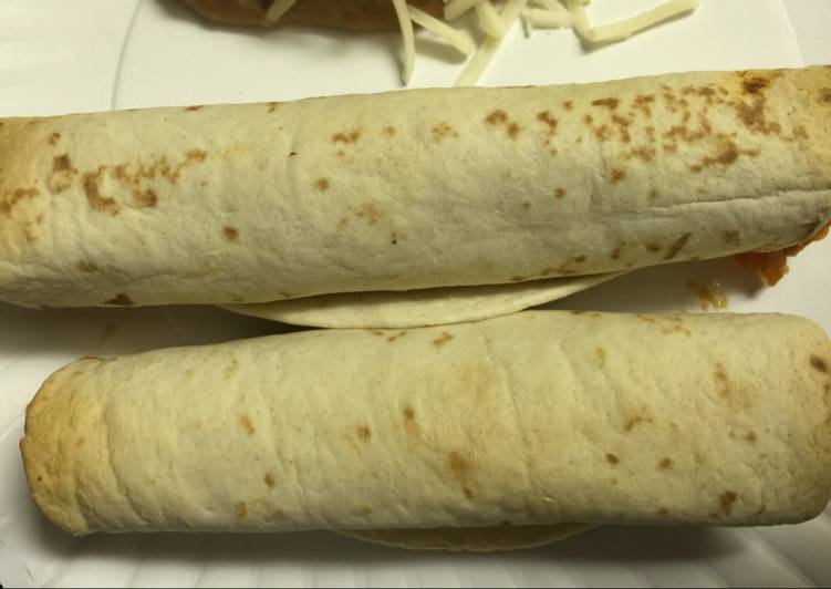 Simple Way to Make Ultimate Creamy Baked Chicken Taquitos