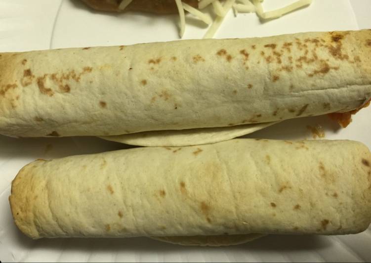 Steps to Make Super Quick Homemade Creamy Baked Chicken Taquitos