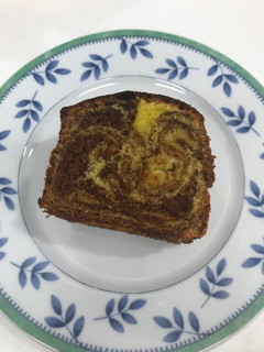 A picture of Chocolate marble cake.