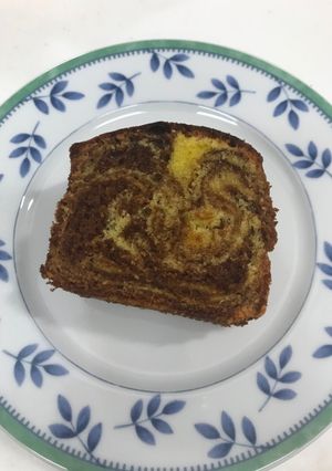 A picture of Chocolate marble cake.