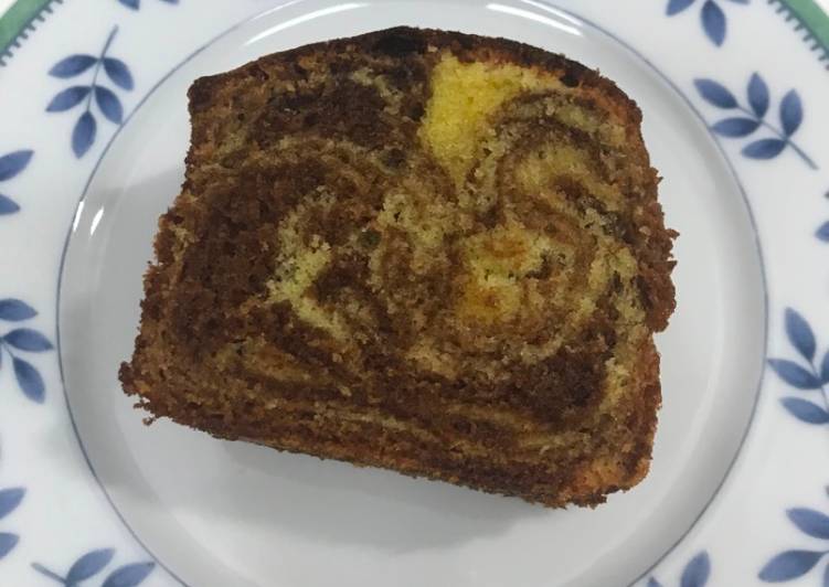 Recipe of Ultimate Chocolate marble cake