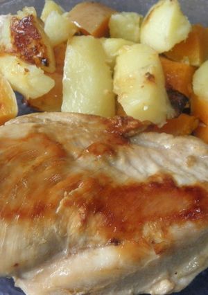Una foto de Pechuga de pollo a la leche (en horno)