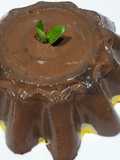 Pudín de Chocolate y Vainilla a lo Carmelita