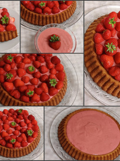 صورة لوصفة تارت الفراوله 🍓🥧🍓