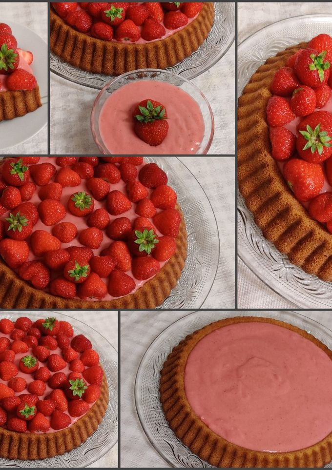 صورة لوصفة تارت الفراوله 🍓🥧🍓