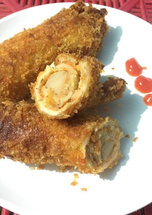 Foto resep Roti gulung krispy
