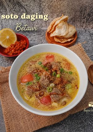Foto resep Soto Daging Betawi