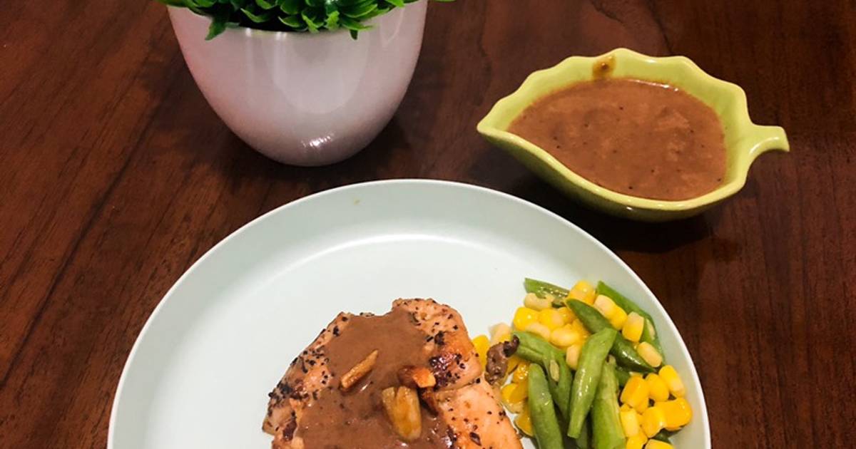 Resep Chicken Steak Lada Hitam oleh Deen_Yumivora Cookpad