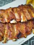 Costillas horneadas al estilo americano