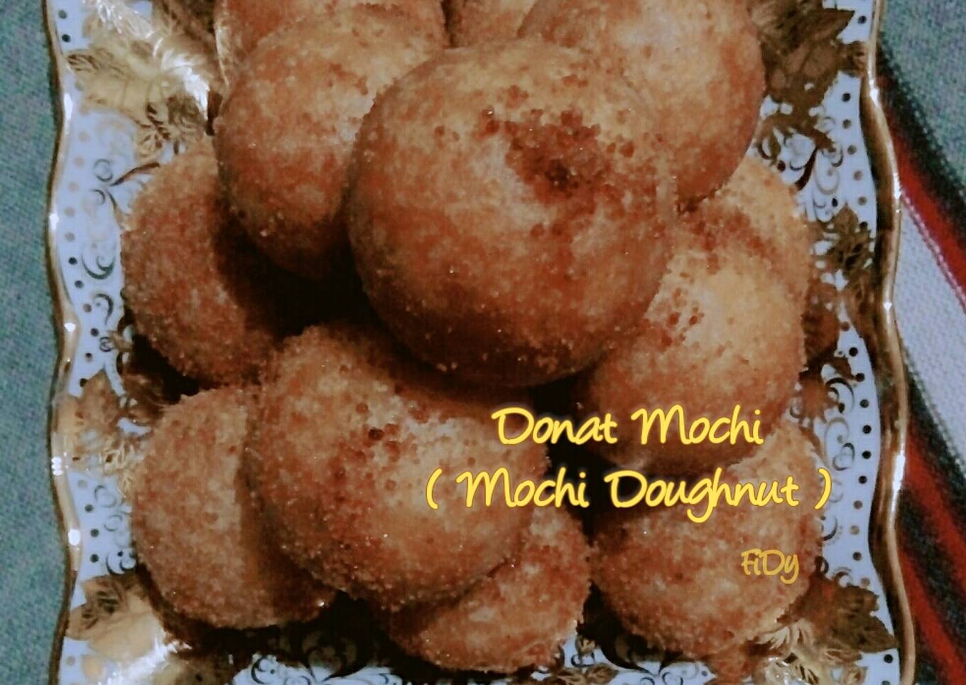 Resep Donat Mochi (Mochi Doughnut)
