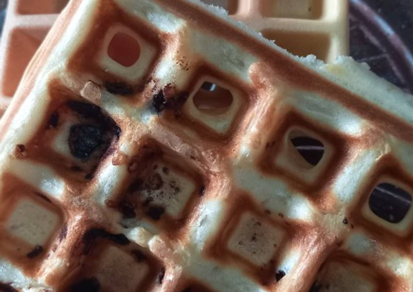 Waffles sin manteca