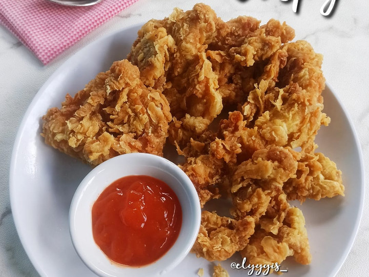 Cara Gampang Membuat Ayam Crispy Super Kriuk dan Gurih Sederhana Dan Enak