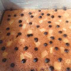 A picture of Bolu pisang tanpa mixer.