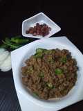 Haari mirch qeema
