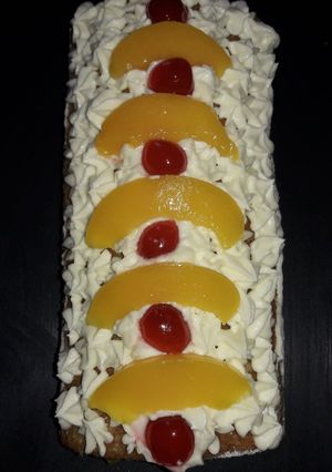 Una foto de Postre arrollado