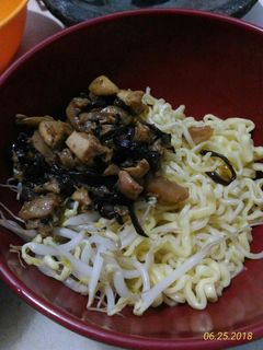Foto resep Mie ayam duet jamur