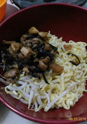 Foto resep Mie ayam duet jamur