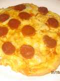 PizzaHuevo de chorizo