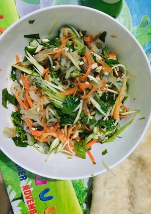Hình của món Gỏi sứa.