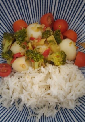 Gambar Telur Puyuh Tumis Halia (Eat Clean)
