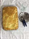 Torta cremosa de frango com palmito