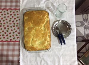 Foto de Torta cremosa de frango com palmito
