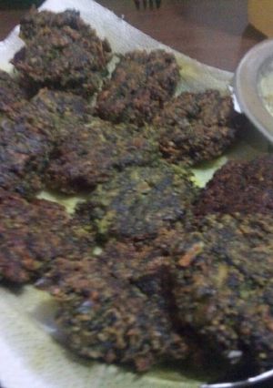 Una foto de Croquetas de espinacas y avena