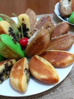 Foto resep PUKIS lagi (3 warna) 👍
