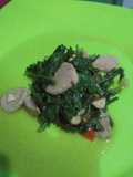 Tumis sawi caesim saus teriyaki