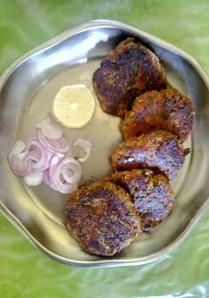 મસુર વેજ. કબાબ રેસીપી મુખ્ય ફોટો