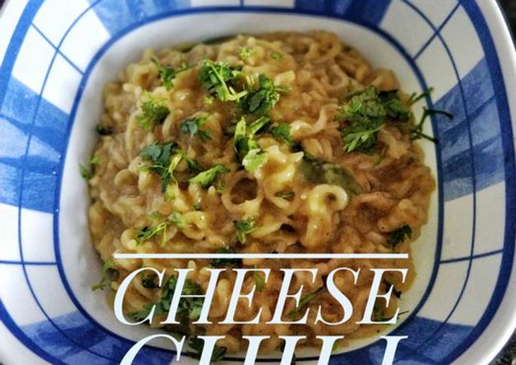 Simple Way to Cook Speedy Cheese Chilli Maggi