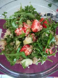 Quinoa saláta recept fotója