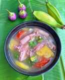 Canh Mực Nấu Thơm Cà