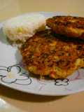 Hamburguesa de pollo y carne de soja