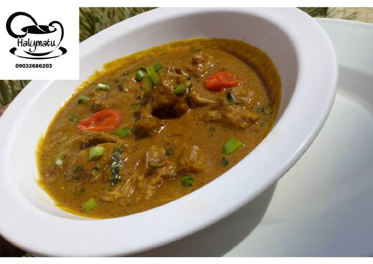 Recipe of Any-night-of-the-week Miyar gyada/groundnut soup