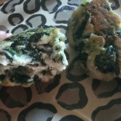 A picture of Simple Spinach Fried Buns.