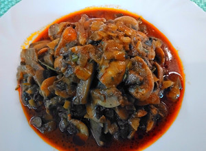 Gombapaprikás recept fotója